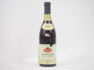 Vente aux enchères 1 BOUTEILLE POMMARD FAYE  1979 - 3 CM 