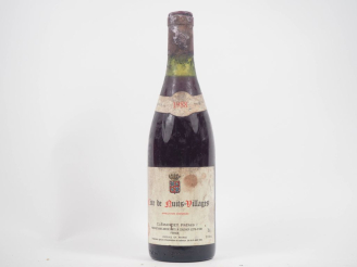 Vente aux enchères 1 BOUTEILLE CÔTE DE NUITS VILLAGES CLÉLANCEY FRÈRES - 1988 