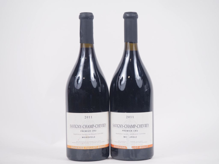 2 BOUTEILLES SAVIGNY 1er CRU "CHAMP CHEVREY" DOMAINE TOLLOT BEAUT - 20