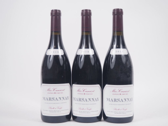 Vente aux enchères 3 BOUTEILLES MARSANNAY DOMAINE MÉO CAMUZET  - 2013