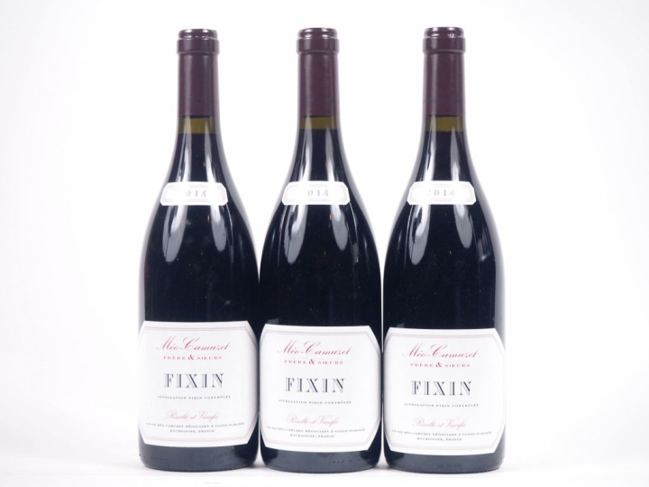3 BOUTEILLES FIXIN DOMAINE MÉO CAMUZET - 2014 