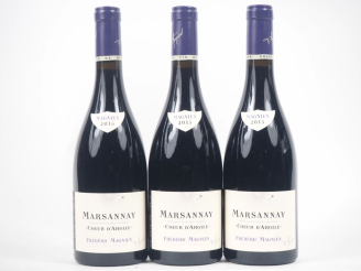 Vente aux enchères 3 BOUTEILLES MARSANNAY "CŒUR D'ARGILE" FRÉDÉRIC MAGNIEN - 2015