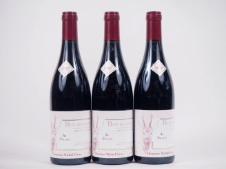 Vente aux enchères 3 BOUTEILLES HAUTES CÔTES DE NUITS "AU VALLON" DOMAINE MICHEL GROS - 2