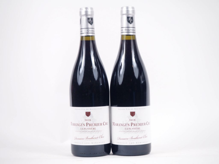 2 BOUTEILLES MARANGES 1er CRU "LA FUSSIÈRE" DOMAINE BOUTHENET CLERC - 