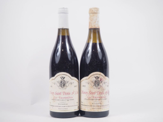 Vente aux enchères 2 BOUTEILLES MOREY ST DENIS 1er CRU "LES FACONNIÈRES" DOMAINE LIGNIER 