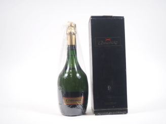 Vente aux enchères 1 BOUTEILLE CHAMPAGNE DE CASTELLANE "COMMODORE" - 1997 - COFFRET 