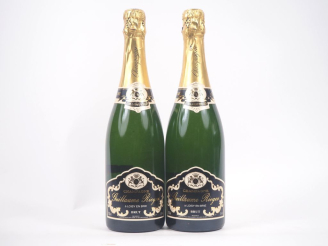 Vente aux enchères 2 BOUTEILLES CHAMPAGNE GUILLAUME RIEGER 