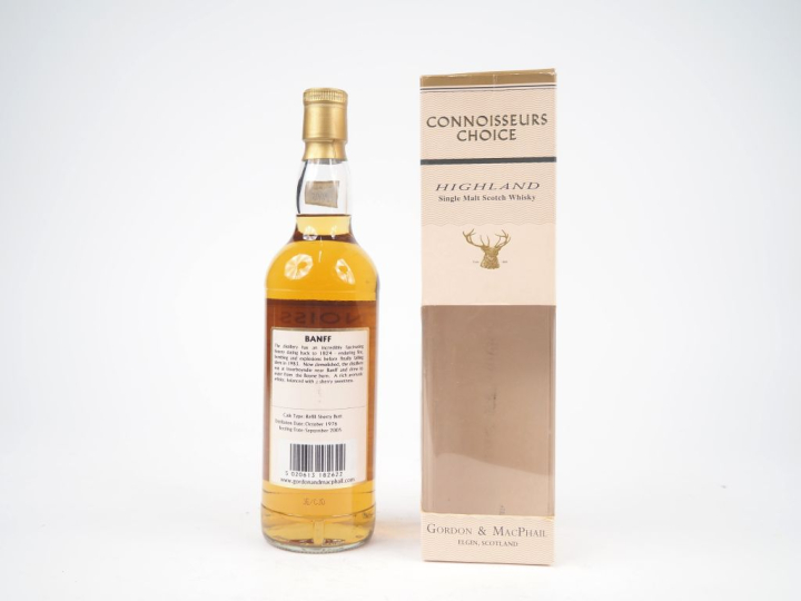 BANFF 29 YEARS GORDON   MACPHAIL DISTILLED : 1976 - BOTTLED : 2005 - 4