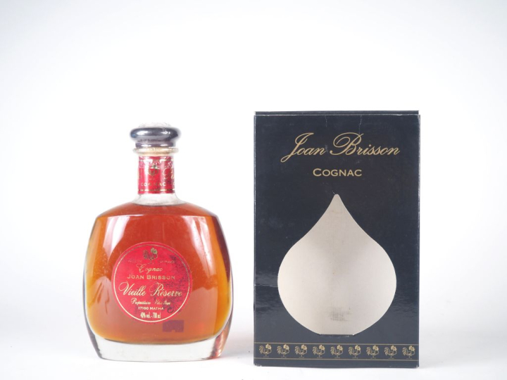 1 BOUTEILLE COGNAC "VIEILLE RÉSERVE" JOAN BRISSON - COFFRET 