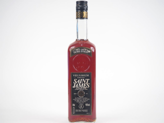 Vente aux enchères 1 BOUTEILLE VIEUX RHUM ST JAMES" HORS D'AGE" 45 % 