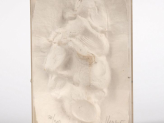 Vente aux enchères Rodolfo KRASNO. "Le chevalier fantôme". Multiple signé en bas à droite