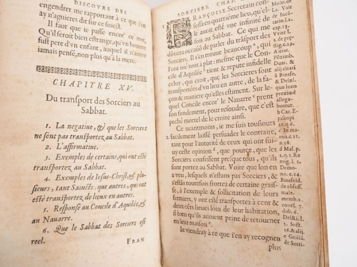 BOGUET (Henry). DISCOURS DES SORCIERS, avec six advis en faict de sorc