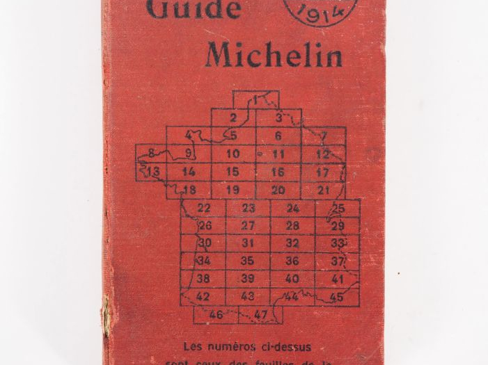 MICHELIN. Guide rouge 1914. (Accidents et frottements).