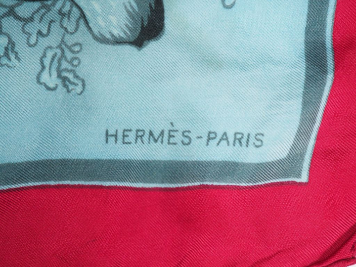 HERMES, Paris Carré de soie, modèle "Grande Venerie Royale" Design par