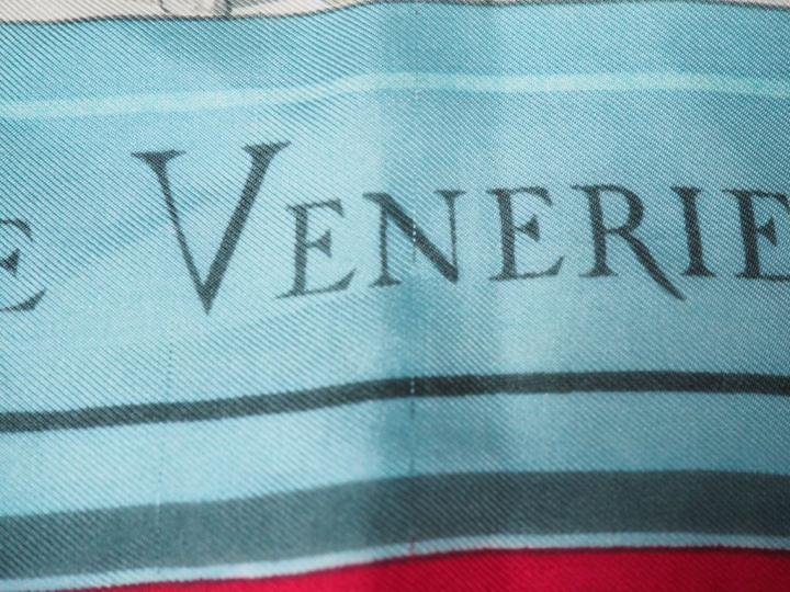 HERMES, Paris Carré de soie, modèle "Grande Venerie Royale" Design par