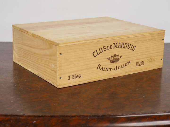 3 BOUTEILLES CLOS DU MARQUIS SAINT JULIEN - 2009 - CBO - #2