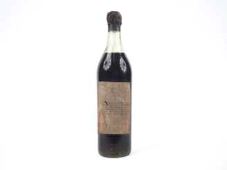 Vente aux enchères 1 TRÈS VIEILLE BOUTEILLE COGNAC GRANDE CHAMPAGNE - 1804 - MILLÉSIME MA