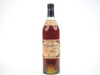 Vente aux enchères 1 BOUTEILLE COGNAC GRANDE CHAMPAGNE DELAMAIN   CO - 1906 - ETLA/ELS  