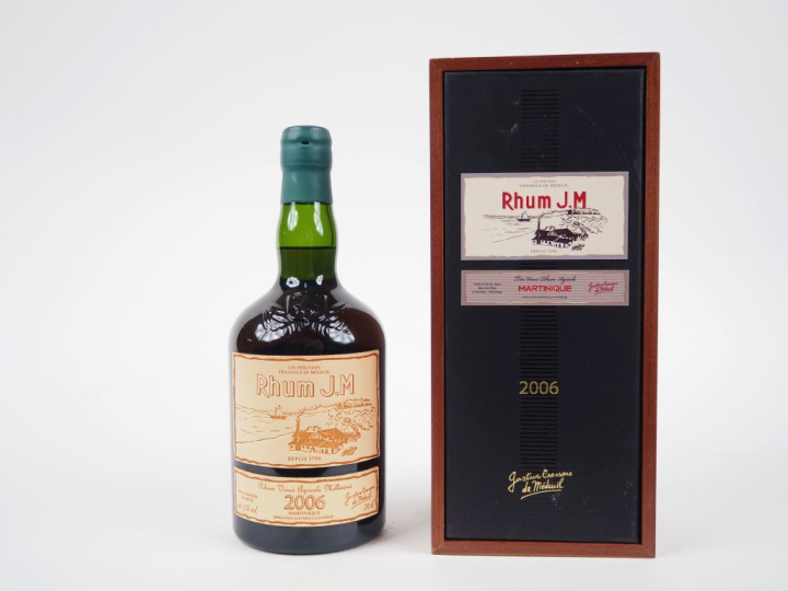1 BOUTEILLE RHUM J.M 41,5% - 2006 - COFFRET 