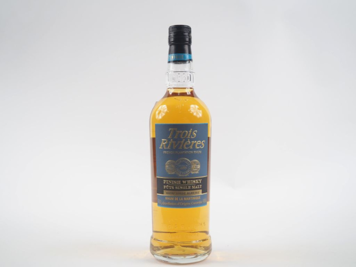 1 BOUTEILLE RHUM AGRICOLE MARTINIQUE 'FINISH WHISKY' TROIS RIVIÈRES 40
