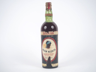 Vente aux enchères 1 VIEILLE BOUTEILLE RHUM NEGRITA BARDINET  - NIVEAU LÉGÈREMENT BAS/EA 