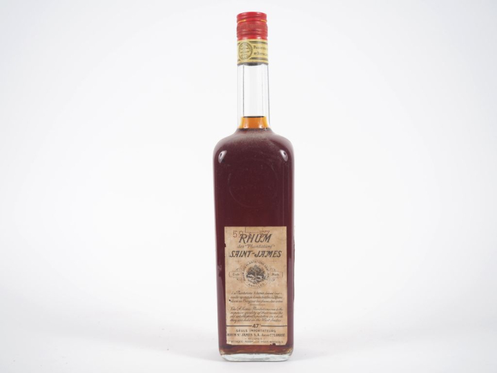 1 VIEILLE BOUTEILLE (1 L) RHUM ST JAMES 47% 