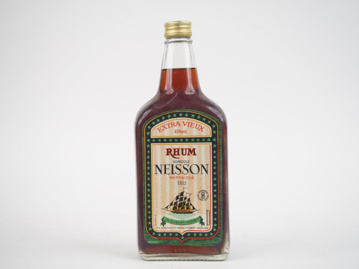 1 BOUTEILLE (1 L) RHUM NEISSON EXTRA VIEUX THIEUBERT CARBET 45% 