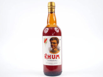 Vente aux enchères 1 BOUTEILLE (1 L) RHUM SUPÉRIEUR VINS FROMAGET VIVONNE 40% - NIVEAU BA