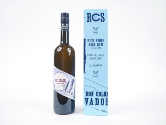 Vente aux enchères 1 BOUTEILLE RHUM RON COLON SALVADORENO '111 PROOF' 55% - COFFRET 