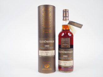 Vente aux enchères 1 BOUTEILLE WHISKY GLENDRONACH 25 YEARS SINGLE CASK FOR CAVA BENITO 59