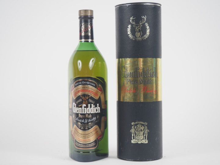 1 BOUTEILLE (1 L) WHISKY GLENFIDDICH 'SPECIAL OLD RESERVE' 43 % - COFF