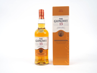 Vente aux enchères 1 BOUTEILLE WHISKY THE GLENLIVET '13 ANS D'ÂGE' 40% - COFFRET 