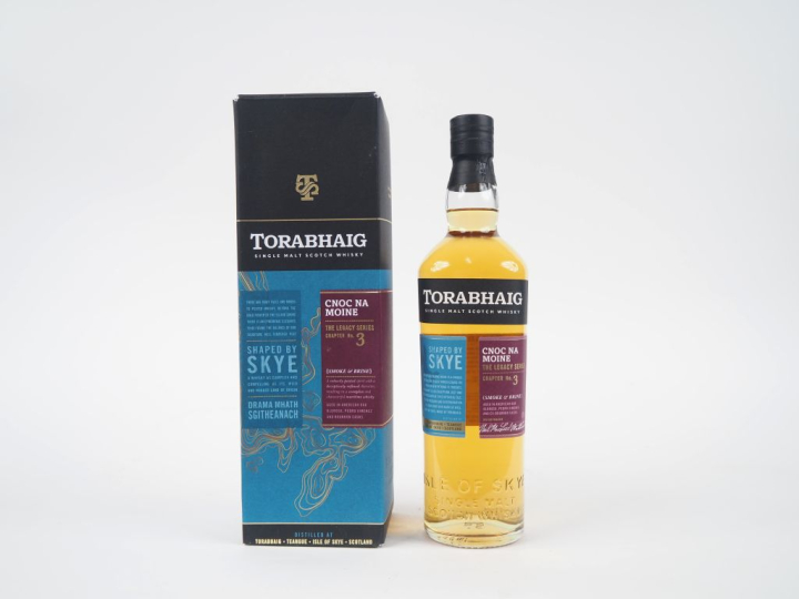 1 BOUTEILE WHISKY TORABHAIG CNOC NA MOINE THE LEGACY SERIES CHAPTER N°