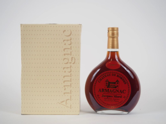 Vente aux enchères 1 BOUTEILLE ARMAGNAC CHÂTEAU DE BORDES JACQUES MOREL 47% - 1967 - COFF