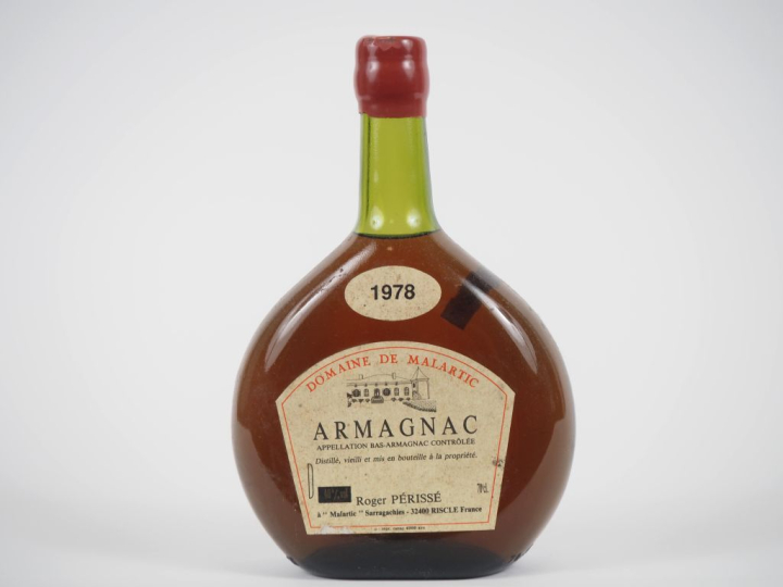 1 BOUTEILLE BAS ARMAGNAC DOMAINE DE MALARTIC - 1978