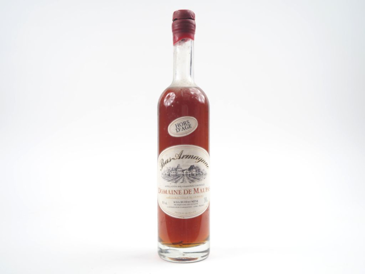 1 BOUTEILLE BAS ARMAGNAC 'HORS D'ÂGE' DOMAINE DE MAUPAS 45% 