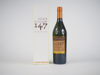 Vente aux enchères 1 BOUTEILLE CHARTREUSE "LIQUEUR DU FOUDRE 147" - 2019 - COFFRET 