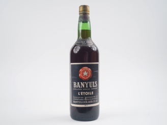 Vente aux enchères 1 BOUTEILLE BANYULS L'ÉTOILE - 1965