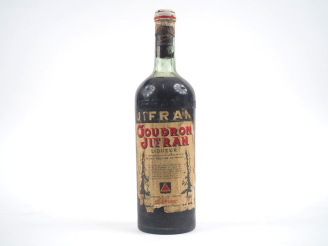 Vente aux enchères 1 VIEILLE BOUTEILLE (1 L) GOUDRON JIFFRAN