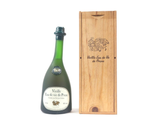 Vente aux enchères 1 BOUTEILLE VIEILLE EAU DE VIE DE PRUNE CHÂTEAU DE LAUBADE 42% - CBO 