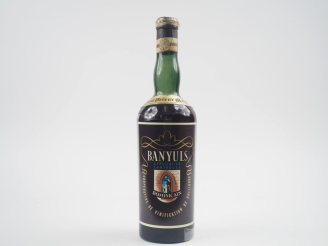 Vente aux enchères 1 VIEILLE BOUTEILLE BANYULS DOMINICAIN 'DOM PRIEUR MAJOR' GRANDE RÉSER
