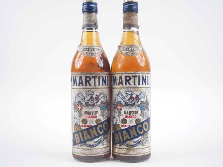 2 BOUTEILLES MARTINI BIANCO - BS 