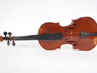 Vente aux enchères Violon fait en Allemagne portant l'étiquette Giacchetti Giuseppe vers 