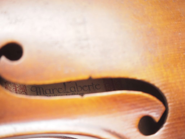 Violon fait en Allemagne portant l'étiquette apocryphe Marc Laberte  v