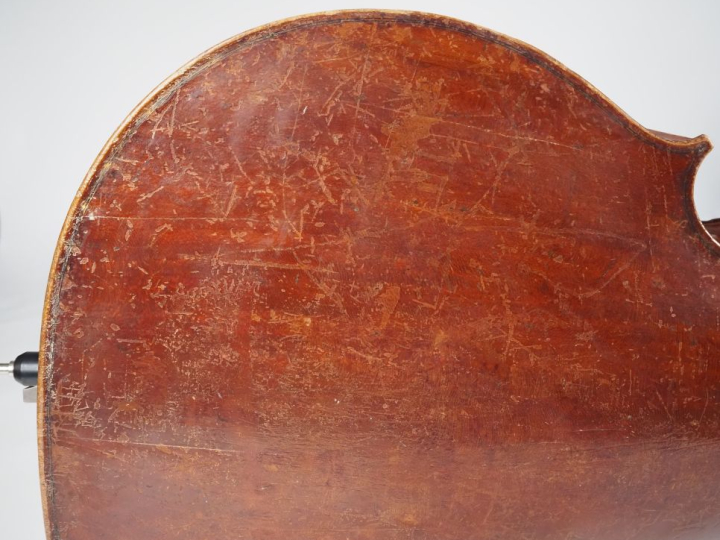 Très belle contrebasse  3/4 fait par Emilie Menesson vers 1880 à Reims