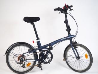 Vente aux enchères Vélo de ville pliant Tilt 500, avec son panier, très bel état