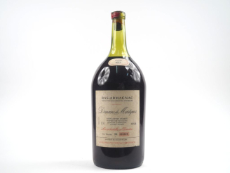 Vente aux enchères 1 POT (2,5 l) BAS ARMAGNAC DOMAINE DE MARTIQUES - 1975 - CAPS CIRE ABI