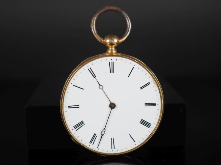 DUCOT à Bordeaux Numéro 32554 Montre de gousset Napoléon III en or jau