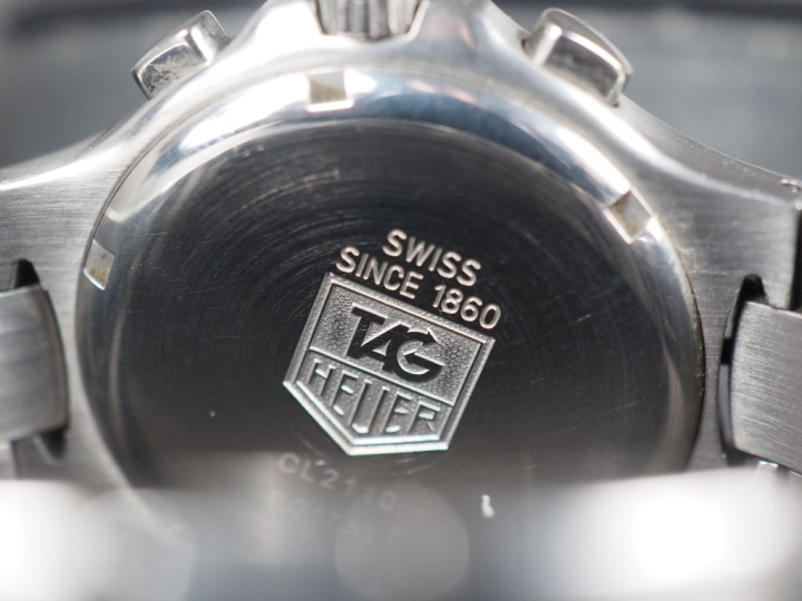 TAG HEUER, Kirium  Ref. CL2110 Numero PC 1732 Montre en acier.  Boitie