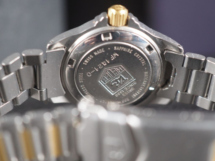 TAG HEUER, Professional 200 meters Montre bracelet en acier et acier d